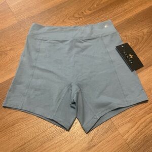 MARIIA DANCE Women's adult large Slate Blue crossover Shorts